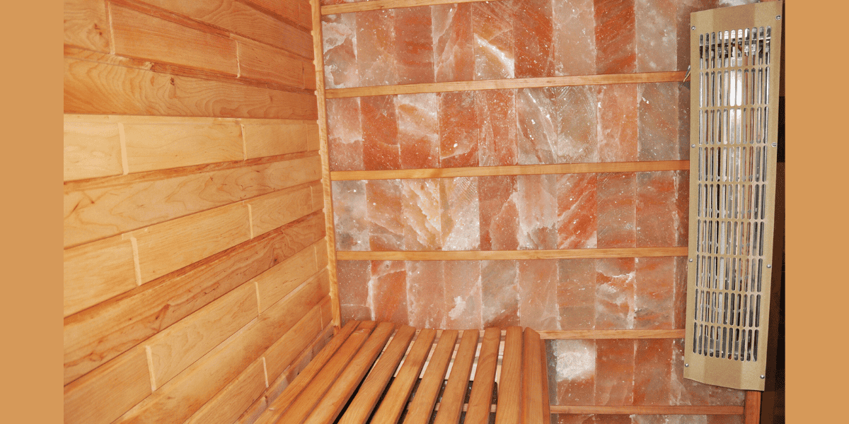 what is an infrared salt sauna?