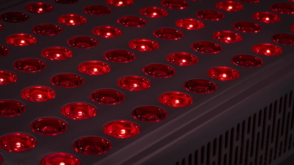 Infrared light therapy panel