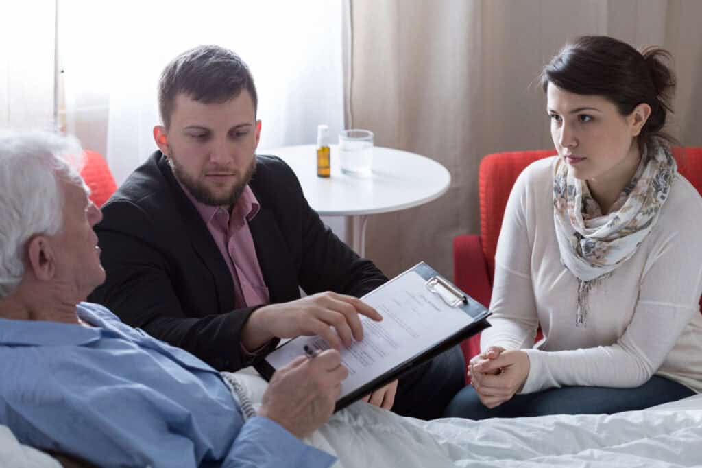 can i have someone with me at the hospital?