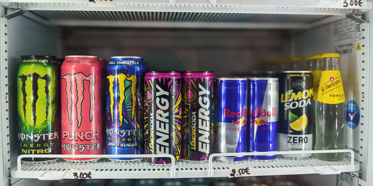 sugary grocery store drinks