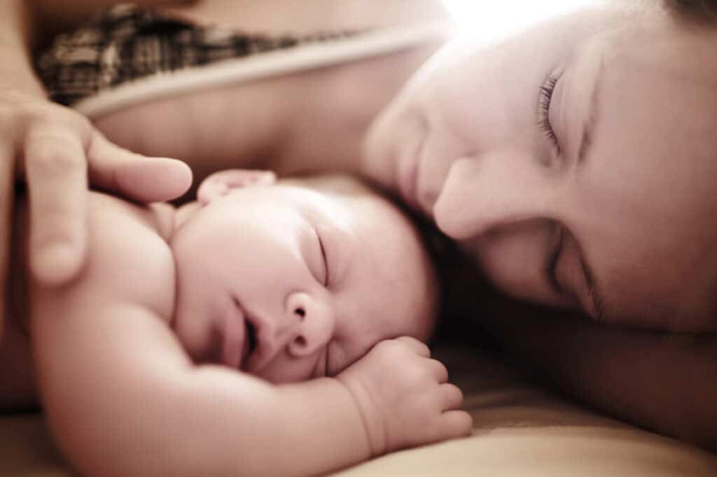 benefits to sleeping with your baby
