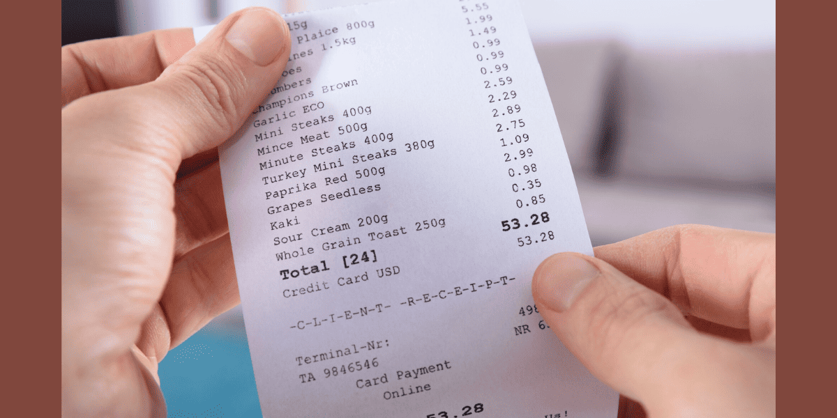what is dangerous about paper receipts?